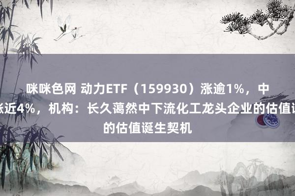 咪咪色网 动力ETF（159930）涨逾1%，中国海油涨近4%，机构：长久蔼然中下流化工龙头企业的估值诞生契机